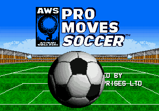 Заставка игры Pro Moves Soccer